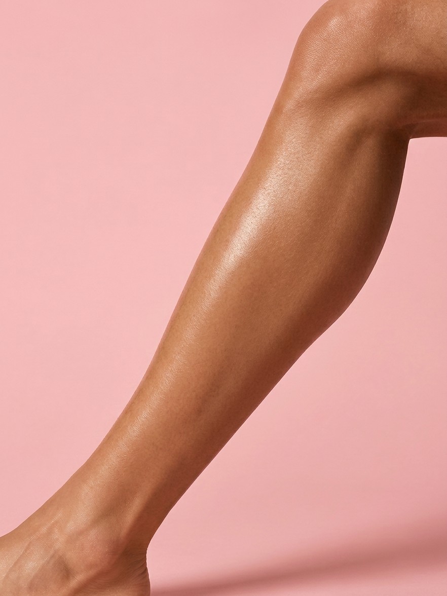 Men's Legs after Petal Wax — smooth, hair-free skin